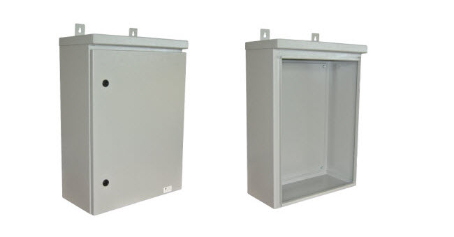 Outdoor Control Cabinet with Roof