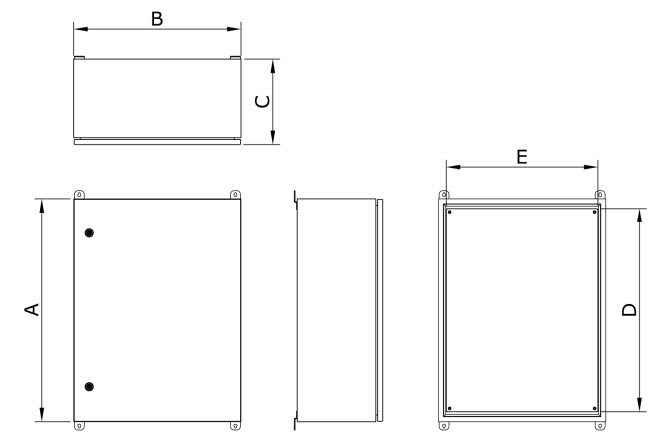 Outdoor Control Cabinet Dimensions